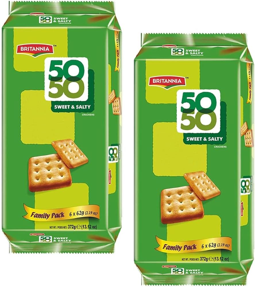 Britannia 50 50 Sweet & Salty
