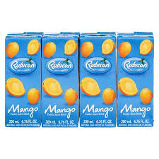 Rubicon Mango Juice 4X200ML