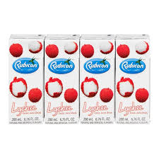 Rubicon Lychee Juice 4X200ML