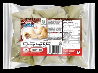 Al Safa Beef Samosa  10 PCS