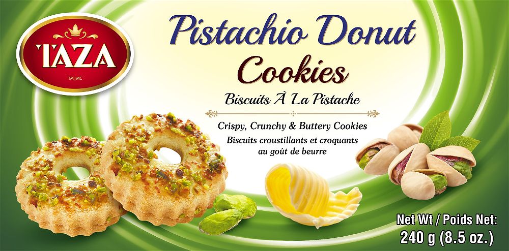 Taza Pistachio Donut Cookies