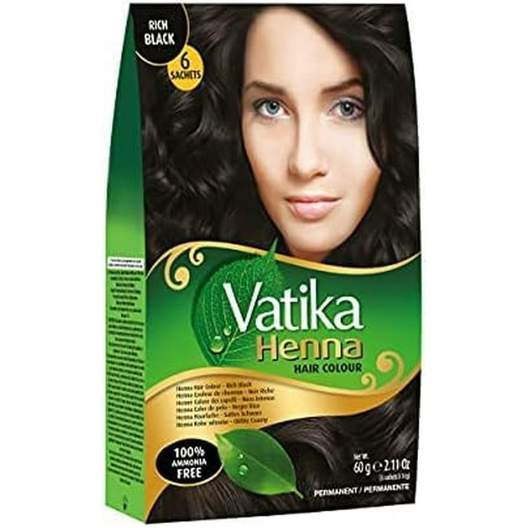 Vatika Henna Hair Color Rich Black