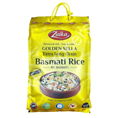 Zaika Golden Sella Basmati Rice