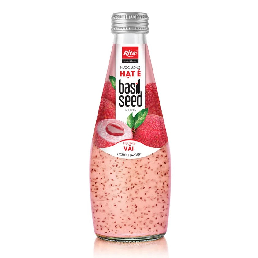 Taza Lychee Basil Seed Drink