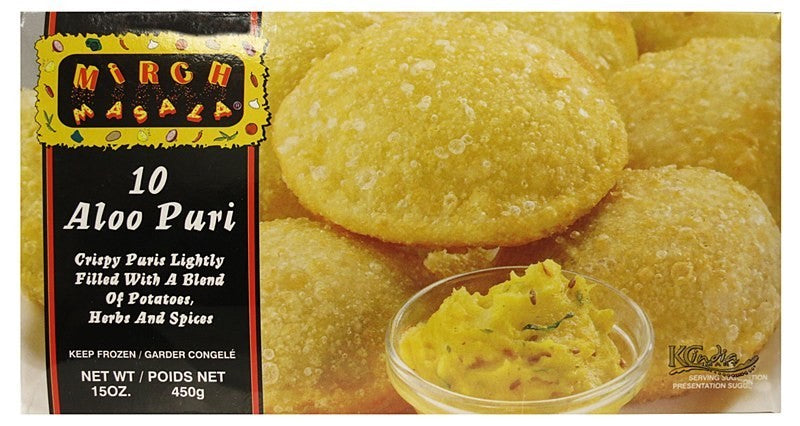 Mirch Masala Frozen Aloo Puri 10 PCS