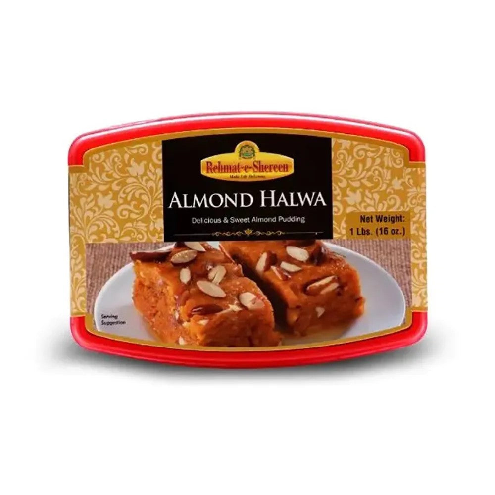 Rehmat-e-Shereen  Almond Halwa