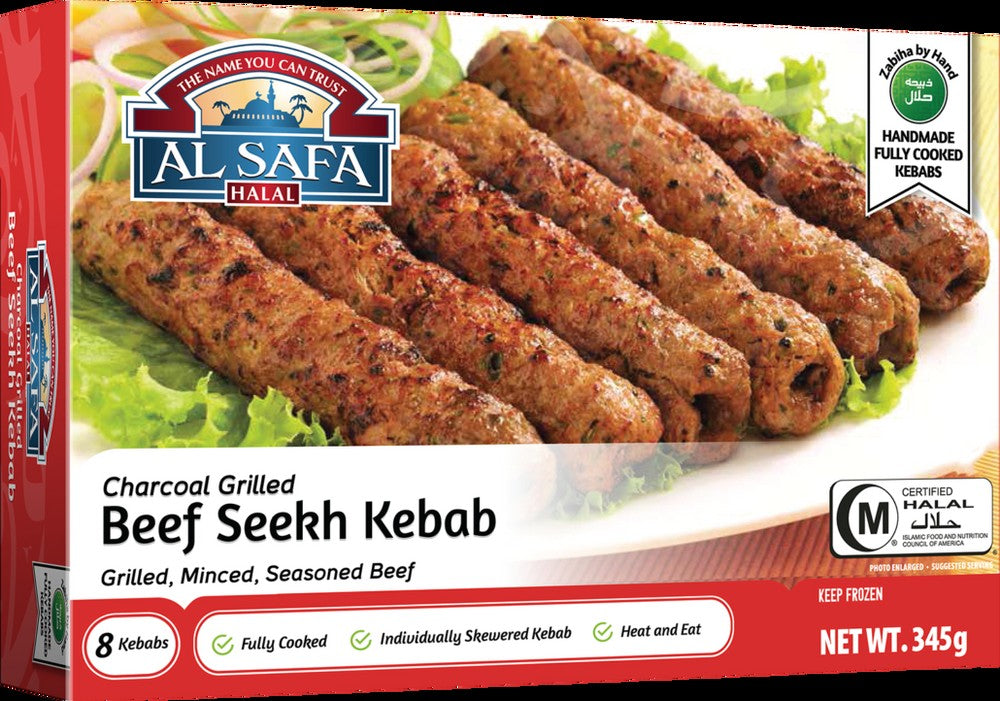Al Safa Beef Seekh Kebab 8 PCS