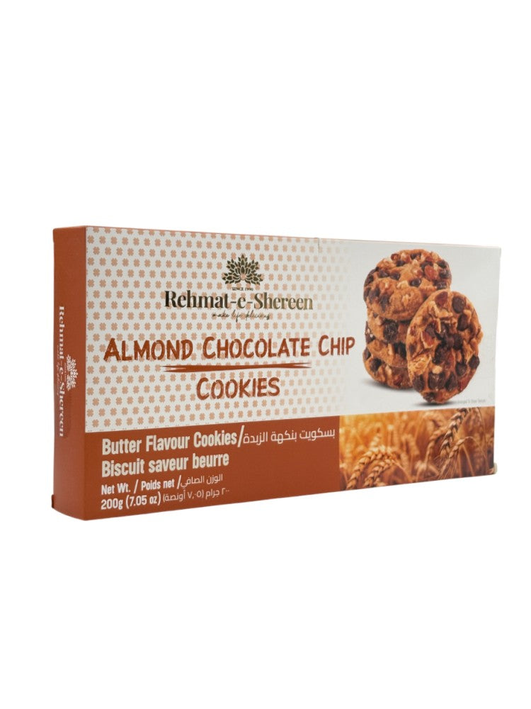 Rehmat-e-Shereen Almond Chocolate Chip Cookies