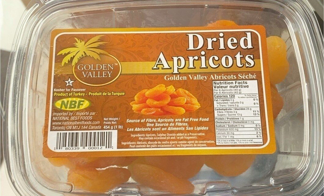 Golden Valley Dried Apricots