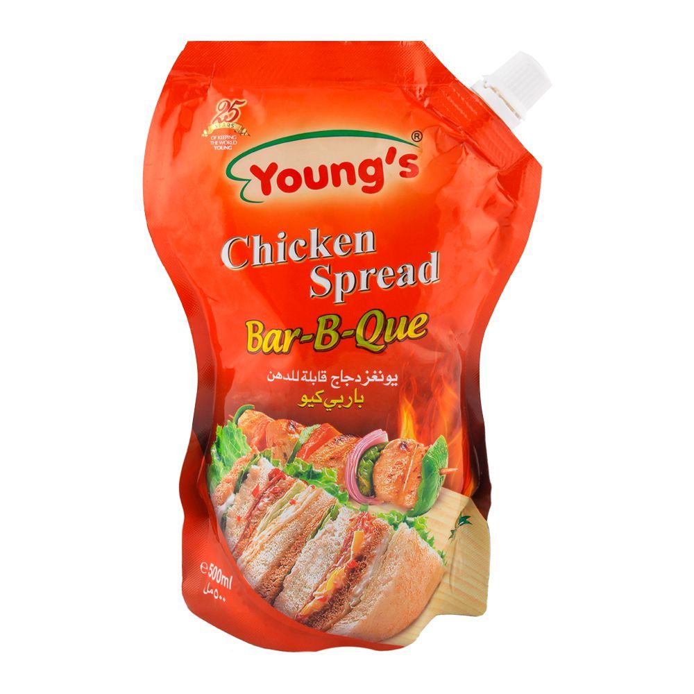 Young Chicken Spread BBQ