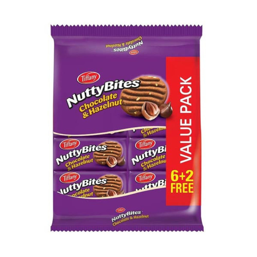 Tiffany NuttyBites Chocolate & Hazelnut Biscuit