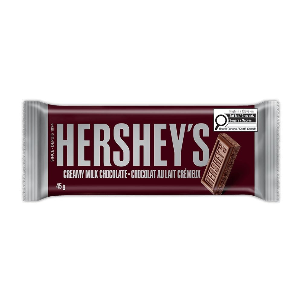 HERSHEY'S Creamy Milk Chocolate Candy Bar