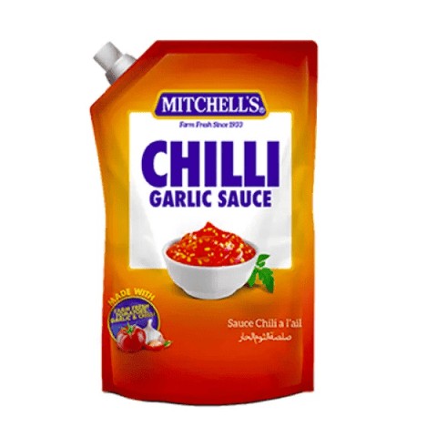 Mitchell's Chilli Garlic Sauce Pouch