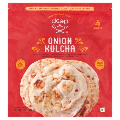 Deep Onion Kulcha 4 PCS