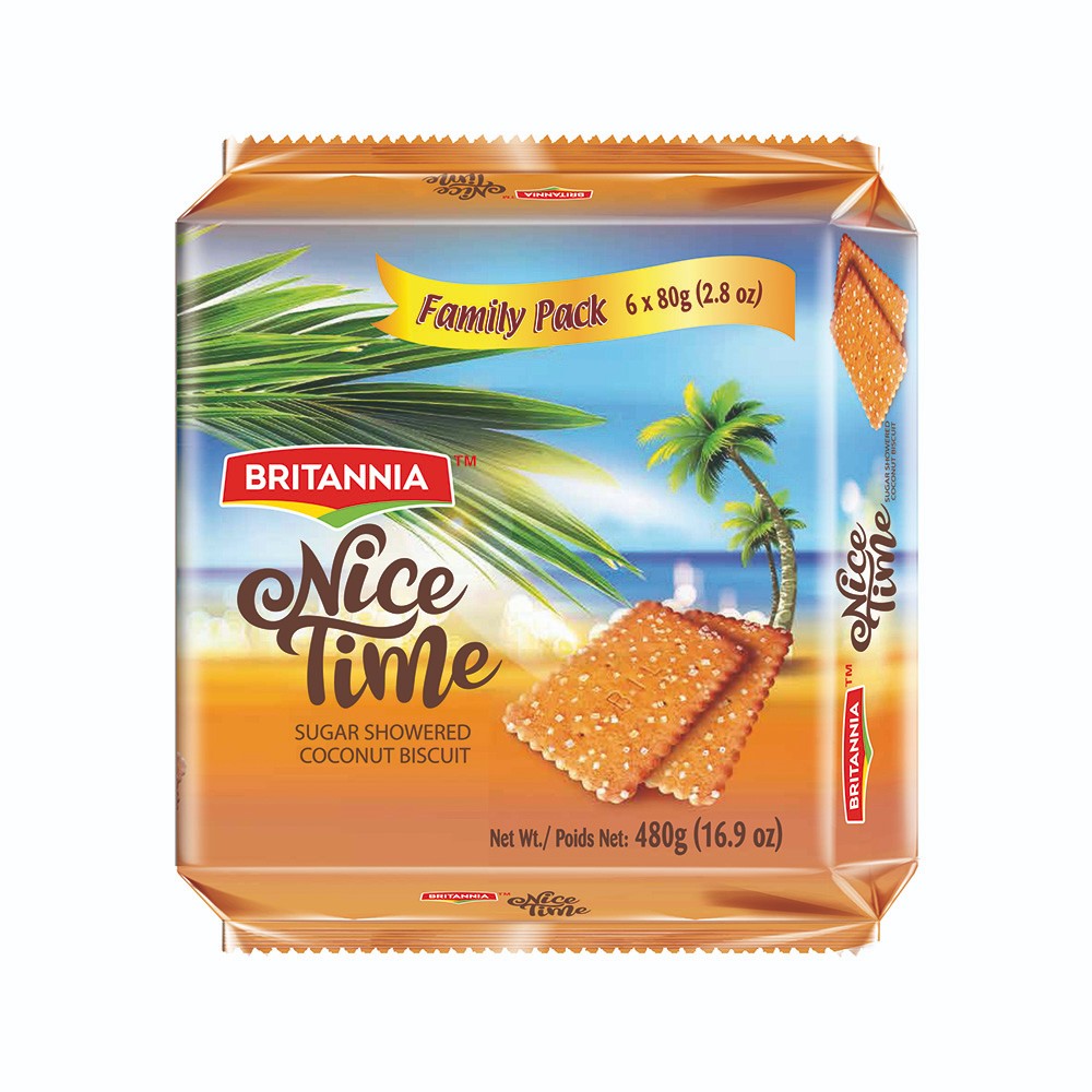 Britannia Nice Time (6x80G)