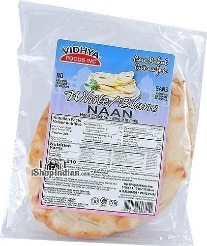 Vidhya White Naan 12 PCS