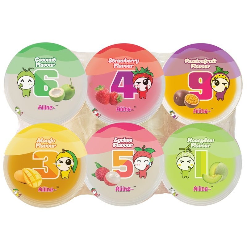 Aiiing Pudding Straw Flavour