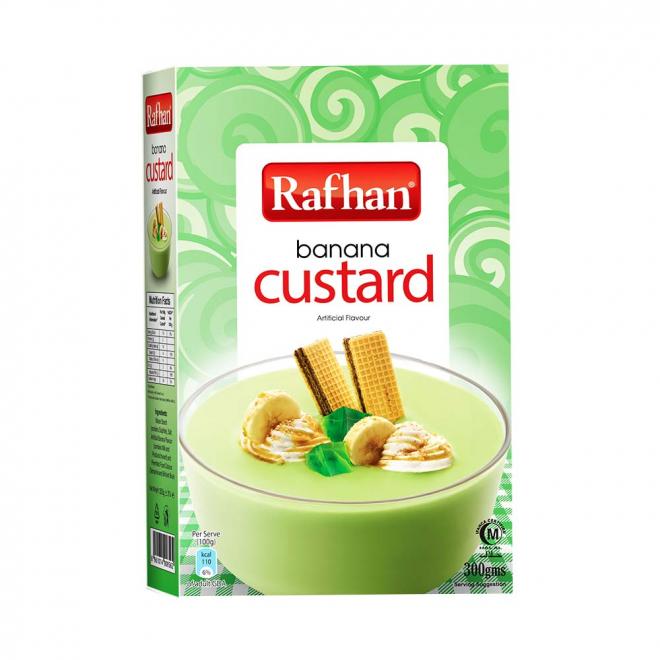 Rafhan Banana Custard 285G