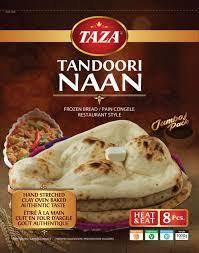 Taza Frozen Tandoori Naan (8 Pcs)