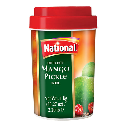 National Extra Hot Mango Pickle 1000G