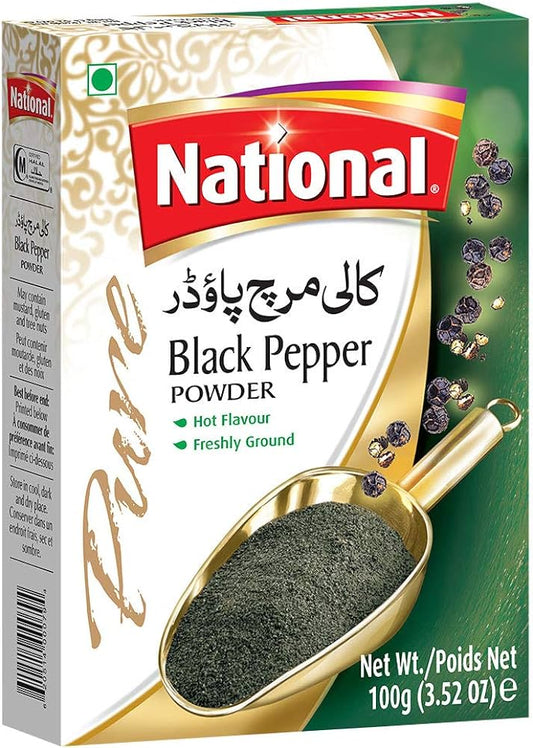 National Black Pepper Powder 100g
