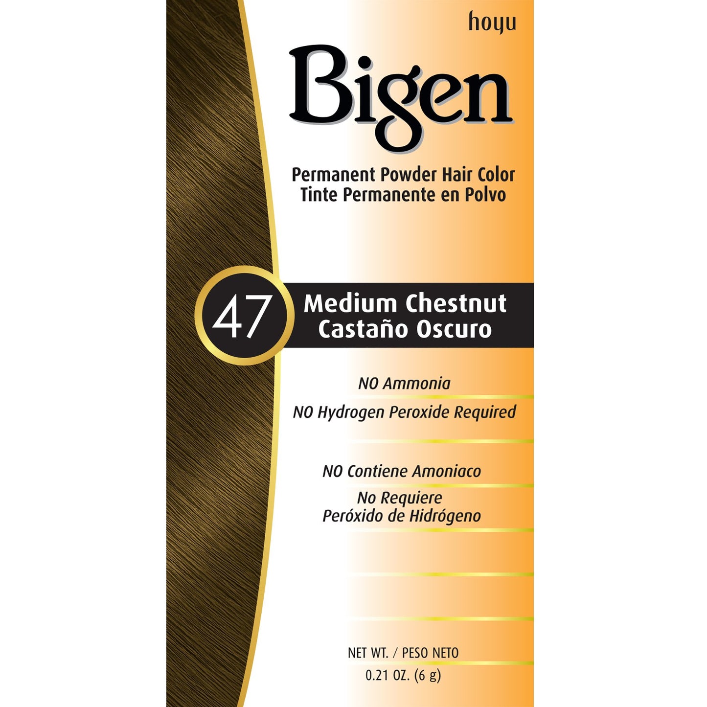 Bigen Medium Chestnut 47