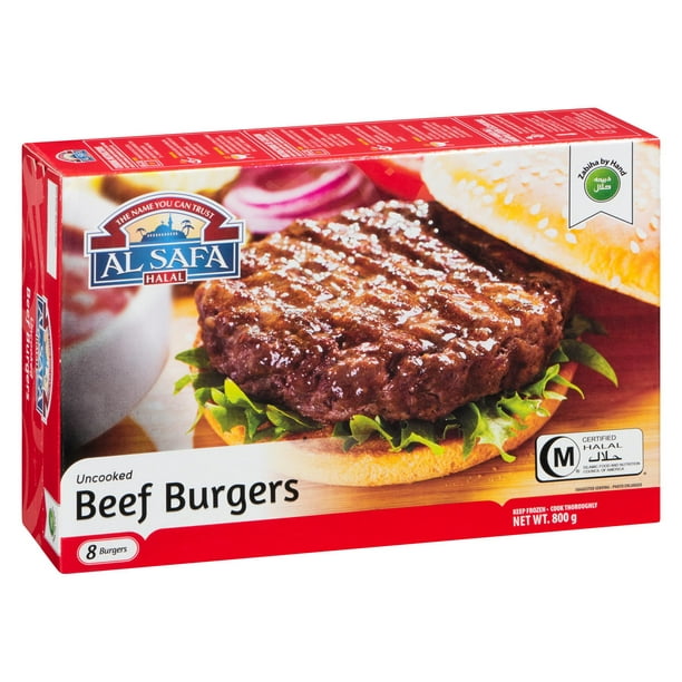 Al Safa Beef Burger 6 PCS