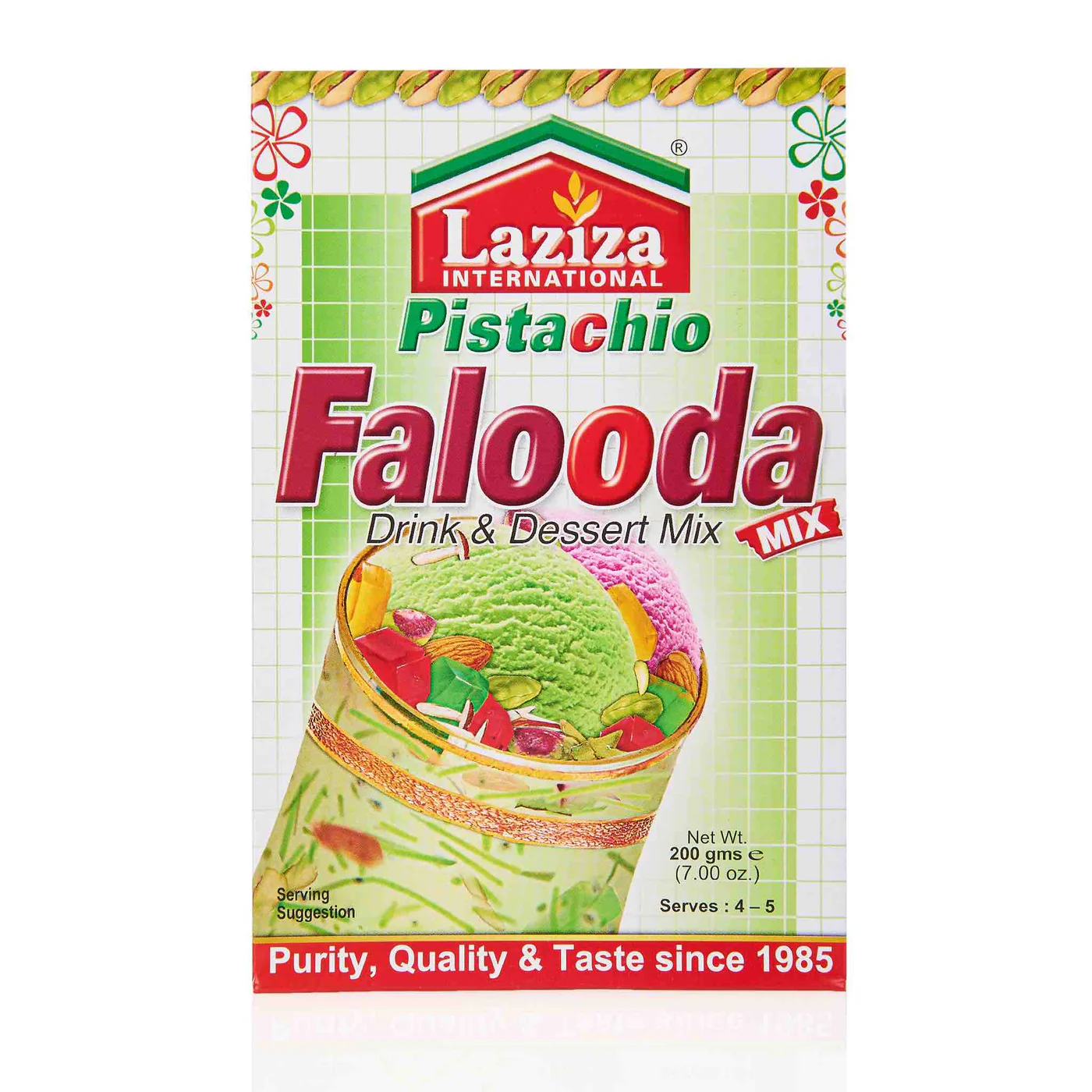 Laziza Pistachio Falooda Dessert Mix 200G