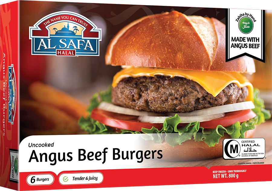 Al Safa Angus Beef Burger 6 PCS