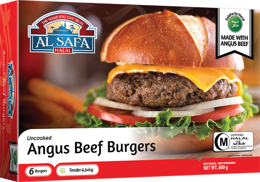 Al Safa Angus Beef Burger 6 PCS