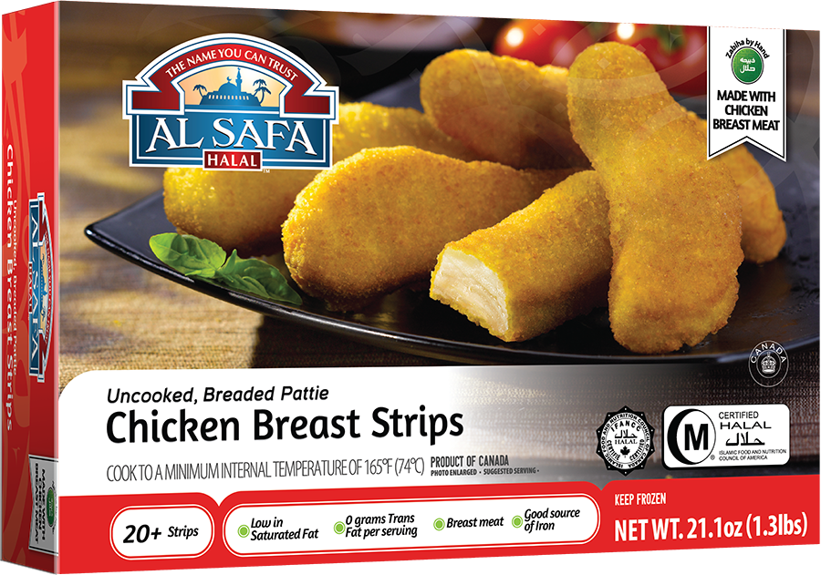 Al Safa Chicken Breast Strips 16 PCS