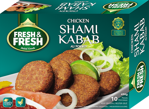 Fresh & Fresh Chicken Shami Kabab 6 PCS
