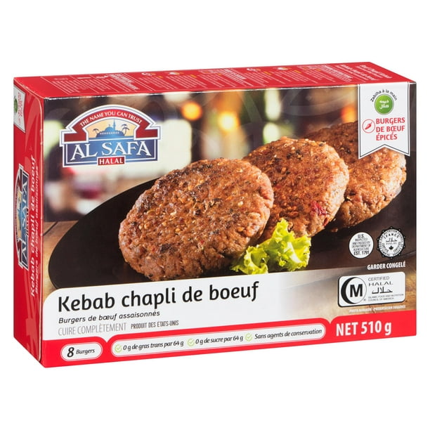 Al Safa Beef Chapli Kebab 8 PCS